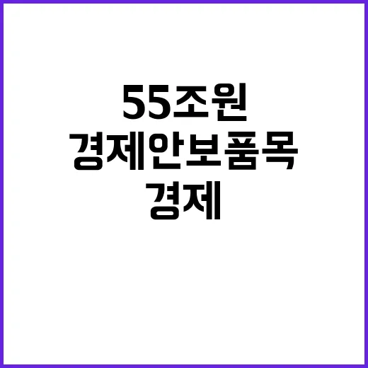 경제안보품목 자립 …