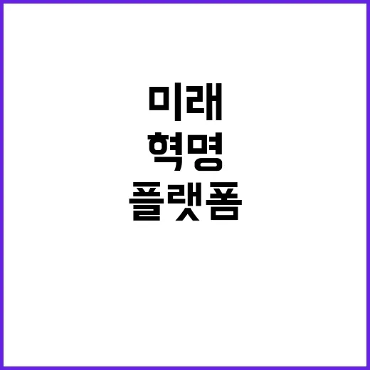 중국 플랫폼 혁명 …