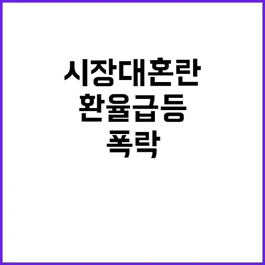 “환율 급등 다우 …