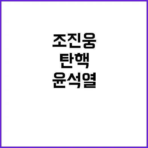 윤석열 탄핵 국민 …