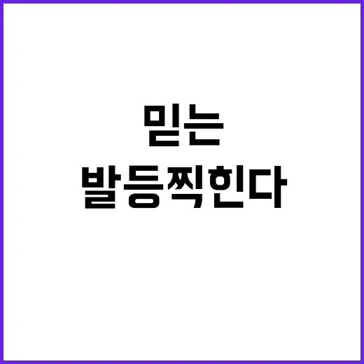 소나기 신뢰? 믿는…