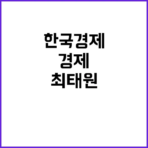 최태원 발언 한국 …