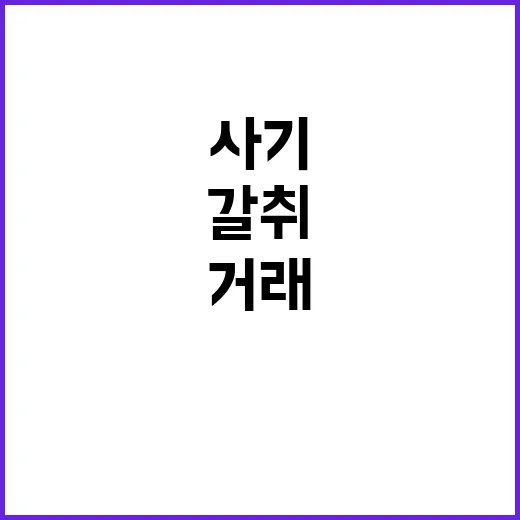 애플워치 거래 사기…