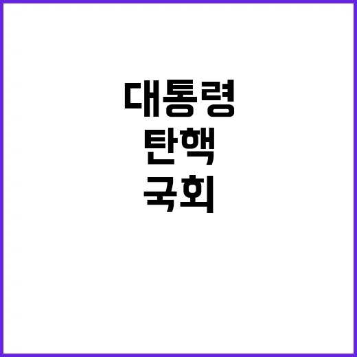 탄핵심판 첫날 국회…