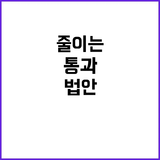 법안 통과 소비자의…