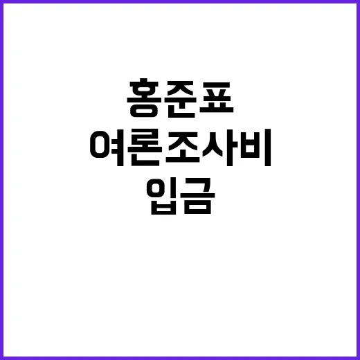 홍준표 캠프 논란 …