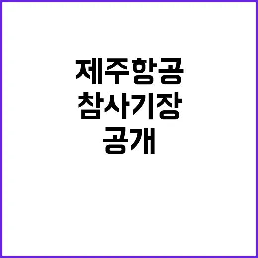 제주항공 참사 기장…