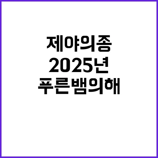 푸른 뱀의 해 20…