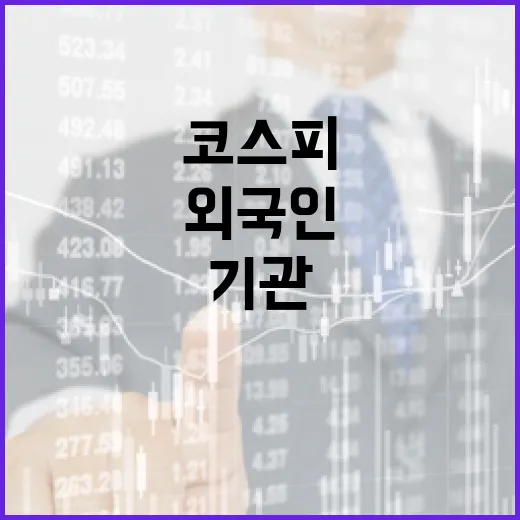 코스피 약보합 외국…