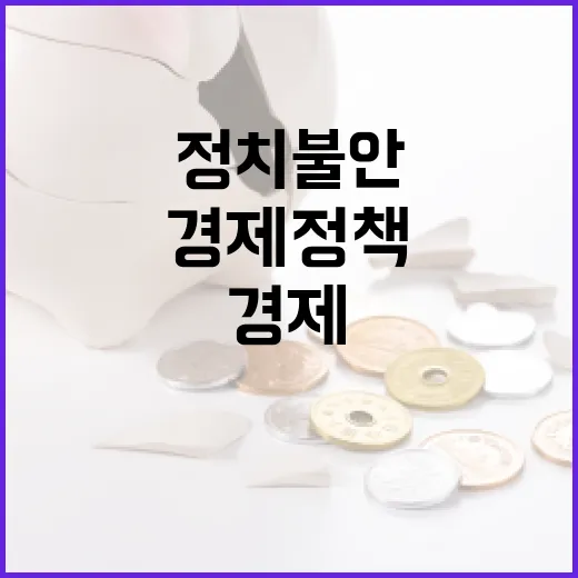 추경 경제정책 정치불안 해소 방안은?