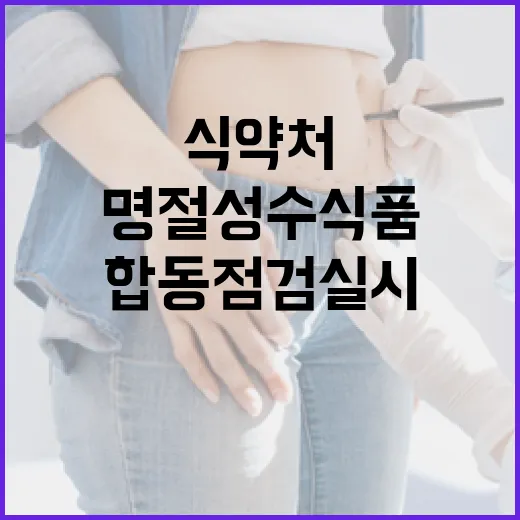 식약처 합동점검 실…