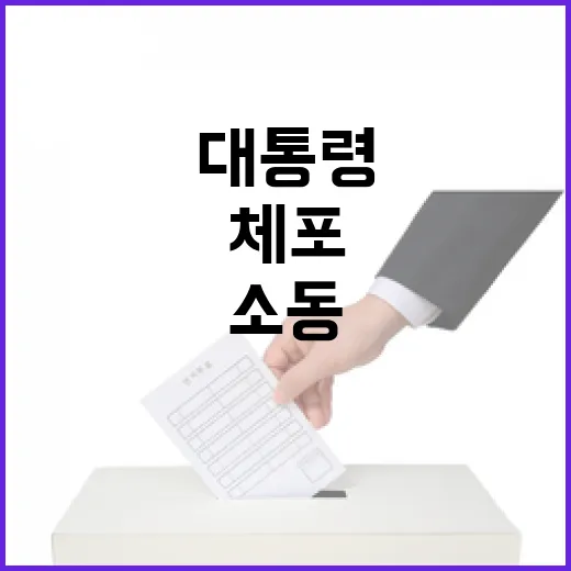 대통령 체포 소동과 극단 정치의 충돌