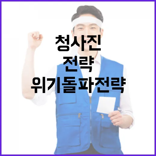 경제 위기 돌파 전…