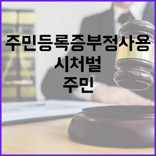 모바일 주민등록증 …