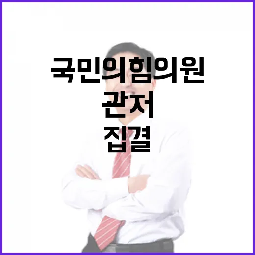 국민의힘 의원 관저…