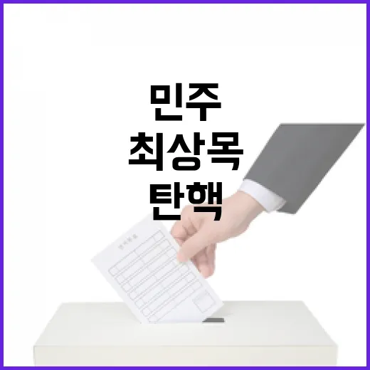 최상목 탄핵 논란 …