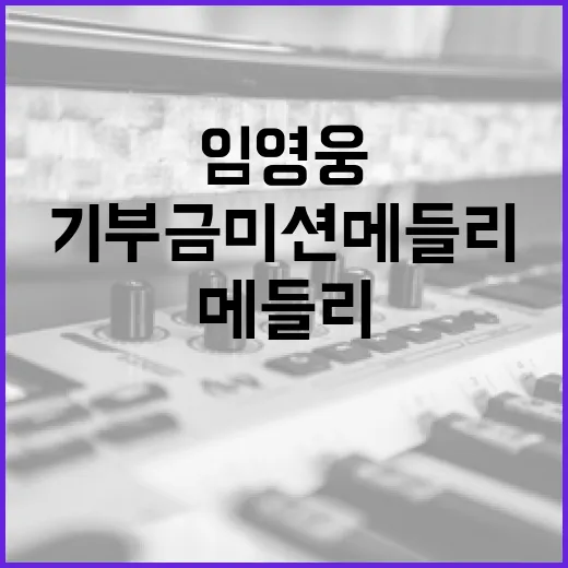 임영웅 기부금미션 …