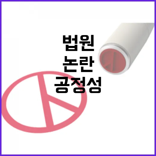 사법절차 공정성 메…