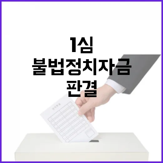 송영길 불법 정치자…