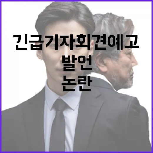 대통령 발언 논란 …