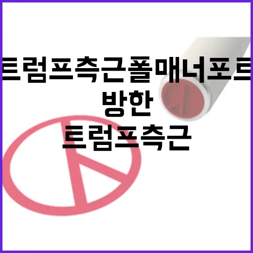 트럼프 측근 폴 매…