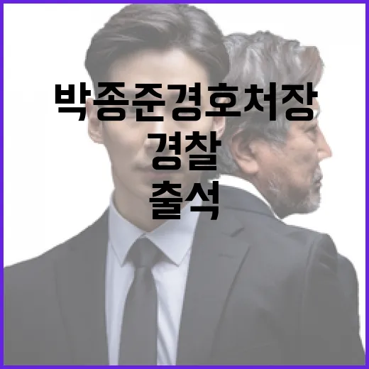 박종준 경호처장 경…