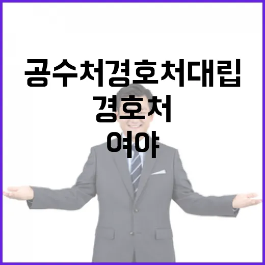 공수처 경호처 대립…