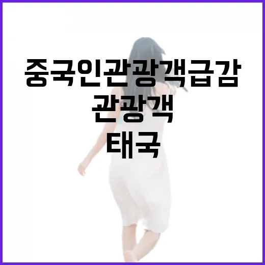 태국 중국인 관광객…