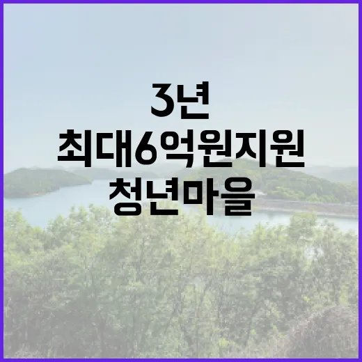 청년마을 주인공 3…