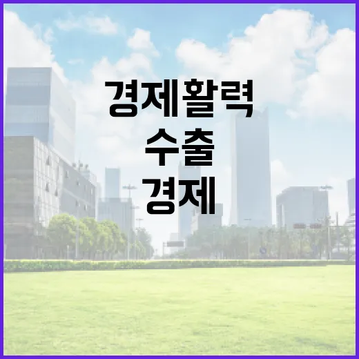 수출 증가 경제 활…