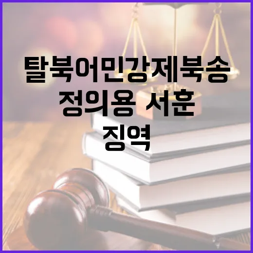 탈북어민 강제북송 …