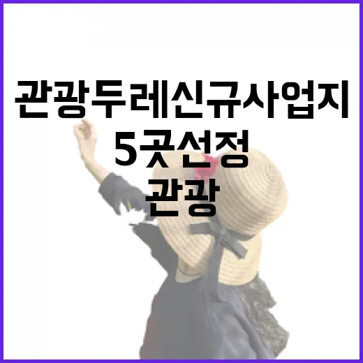 관광두레 신규 사업…