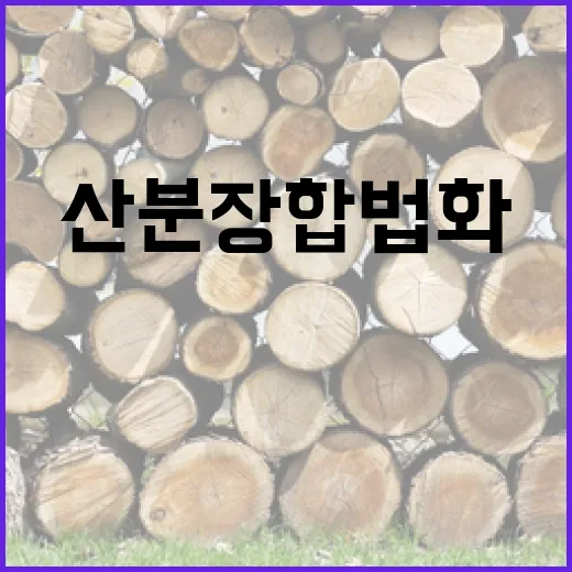 산분장 합법화 유골…