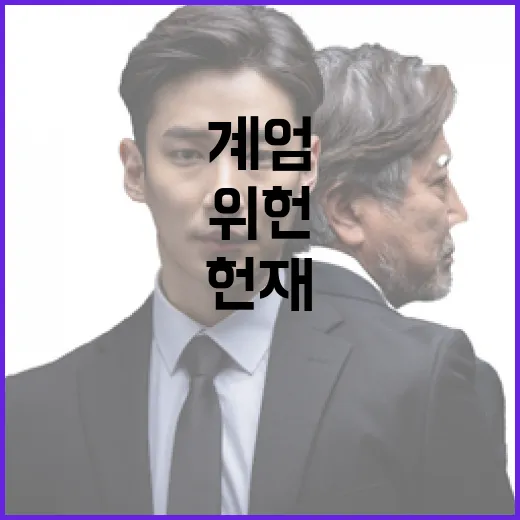 헌재 계엄선포 위헌…