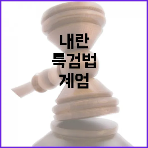 계엄 특검법 내란 …