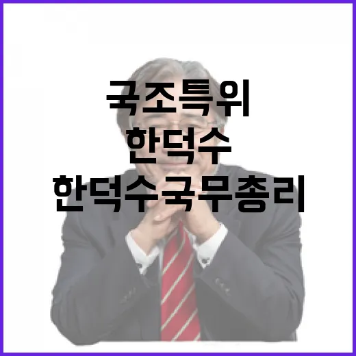 한덕수 국무총리 국…