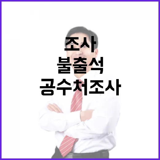 공수처 조사 오후 …