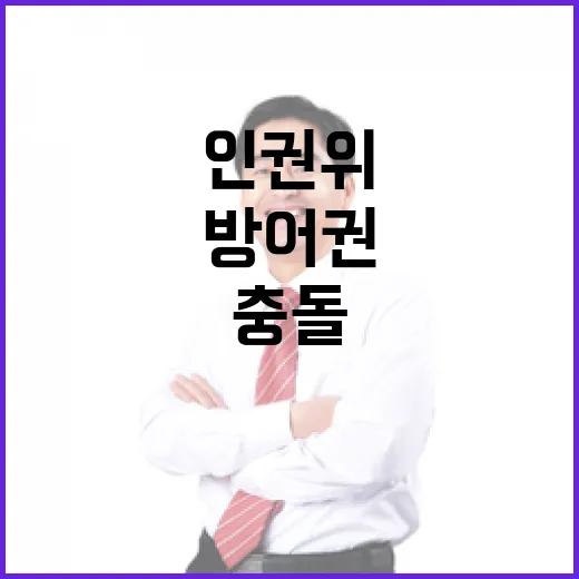 인권위 논란 윤 방…