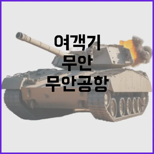 무안공항 재가동 불…