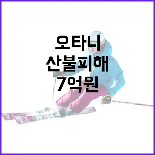 오타니 기적의 7억…