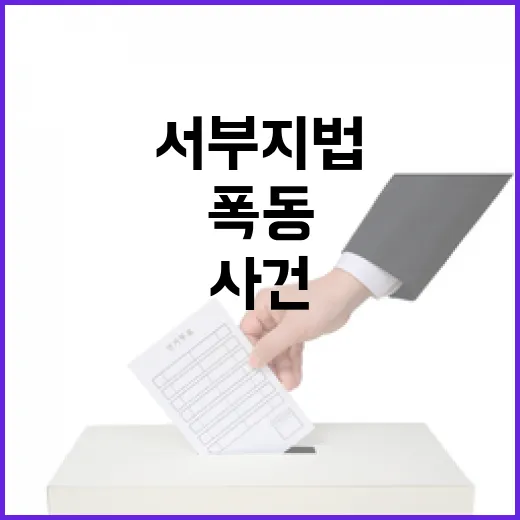 폭동 서부지법 침입…