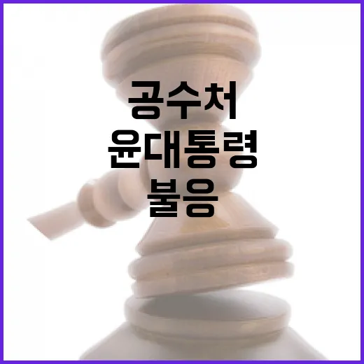 공수처 통보 불응 …