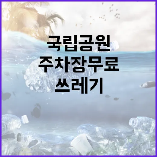 국립공원 주차장 무…