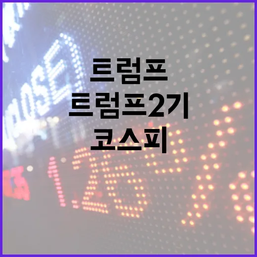 트럼프 2기 코스피…