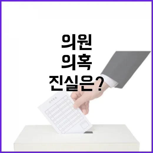 윤석열 의원 압박설 의혹 해명! 진실은?