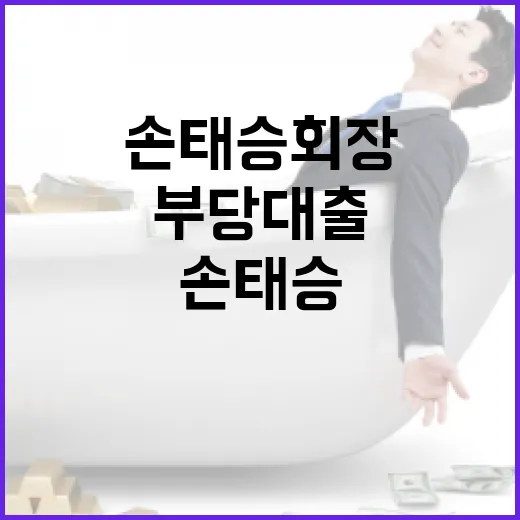 금융 스캔들 손태승…