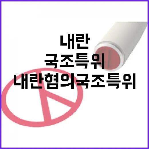 내란혐의 국조특위 …