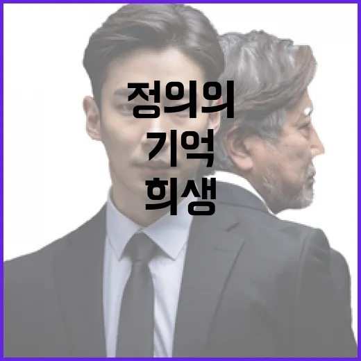 정규웅 기억 희생 …