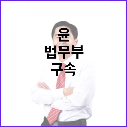 구속 수감 윤 깔끔…