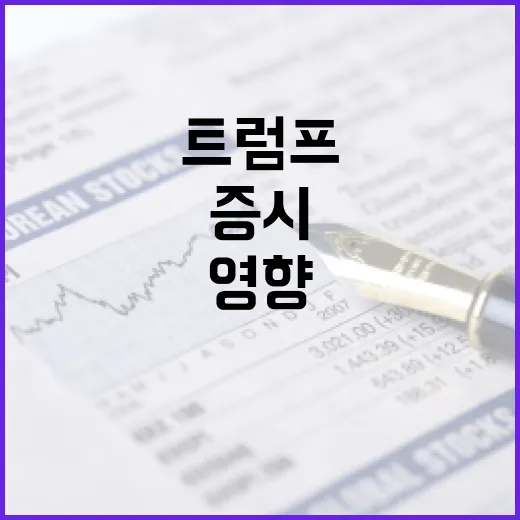 증시 충격 트럼프 …